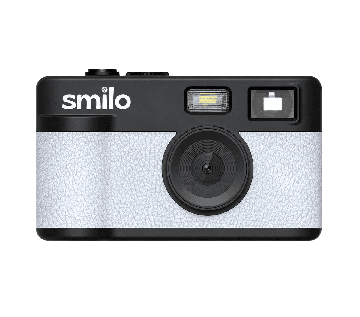 Smilo retro kamera – vit